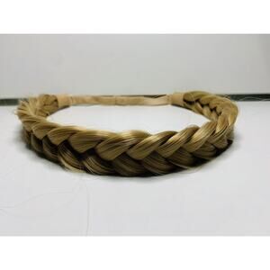 REAL Natural Hair Band Plaited Headband Braided & Elastic Band Hair Extensions